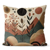 Conjunto 4 Capas de Almofadas Decorativas Tons Terrosos - Casas Gael