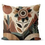 Conjunto 4 Capas de Almofadas Decorativas Tons Terrosos - Casas Gael