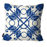 Conjunto 4 Capas para Almofadas Portuguesas Azul - Casas Gael