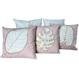 Conjunto 5 Capas de Almofada Bordada Boho Chic - Casas Gael