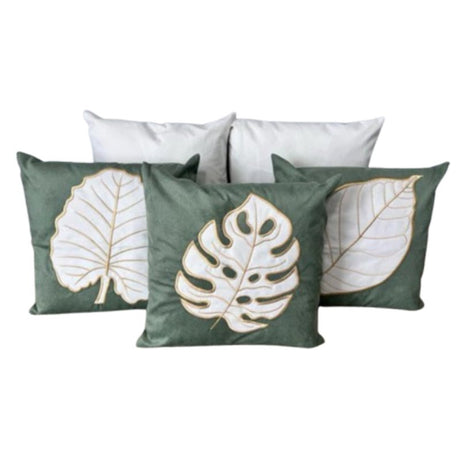 Conjunto 5 Capas de Almofada Bordada Boho Chic - Casas Gael