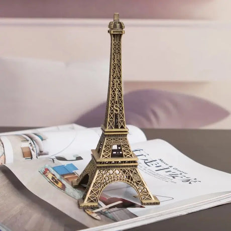 Estatueta Decorativa Torre Eiffel Em Metal
