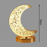 Luminária de Mesa Decorativa LED 3D Lua Estrela