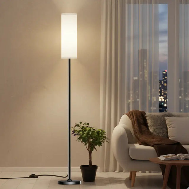 Luminária de Chão Minimalista Luz Ajustável - Casas Gael