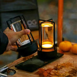 Luminária de Mesa Decorativa em Metal LED Dimerizável - Casas Gael