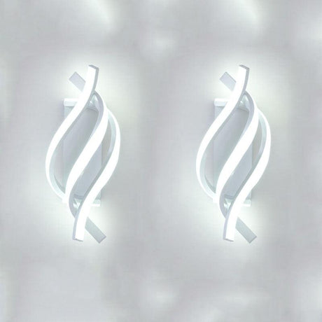 Luminária de Parede Espiral Moderna - Casas Gael