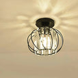 Luminária de Teto Decorativa Cúpula em Vidro - Casas Gael