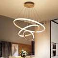 Lustre Para Sala e Quarto Moderno LED Bivolt - Casas Gael
