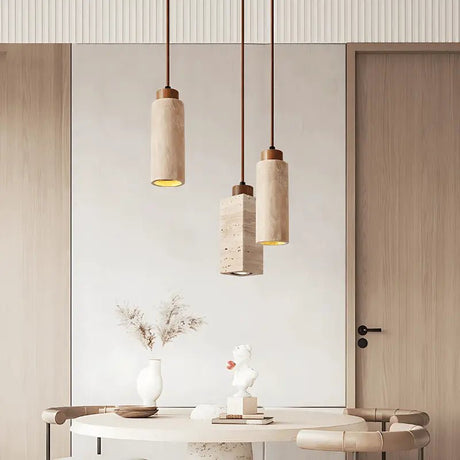 Pendente Japonês de Mármore Estilo Wabi Sabi - Casas Gael