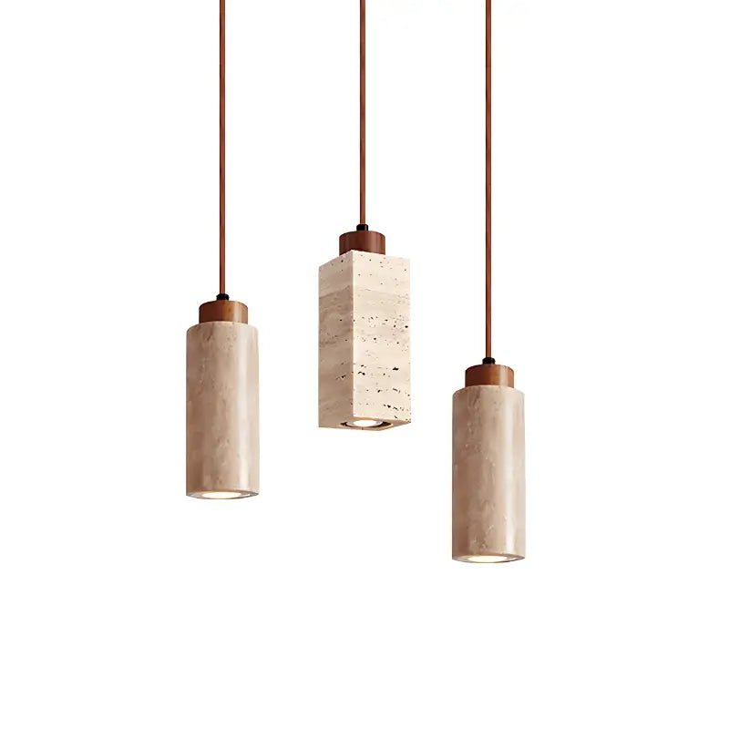 Pendente Japonês de Mármore Estilo Wabi Sabi - Casas Gael