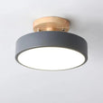 Plafon de Teto LED Redondo Estilo Nórdico 13W Bivolt - Casas Gael