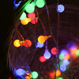 Varal de luzes decorativa para natal - Casas Gael